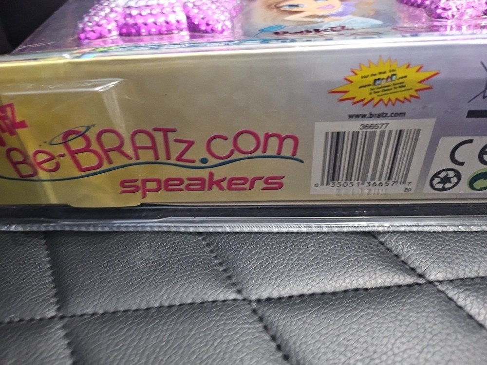 BRATZ Desktop Speakers Bratz Be-Bratz Space Saving USB Wired New