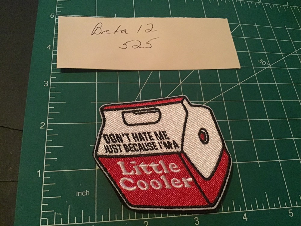 DONT HATE ME JUST BECAUSE IM A LITTLE COOLER Tacticle Morale Patch Hook and Loop