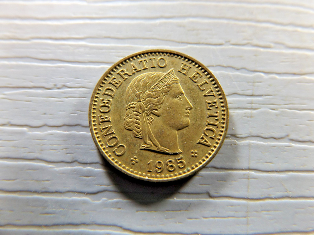 Switzerland 1985 5 Rappen