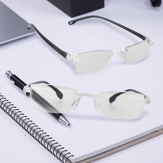 Smart Auto Focus Reading Glasses 2 Pack Color Changing Anti Blue Light NEW