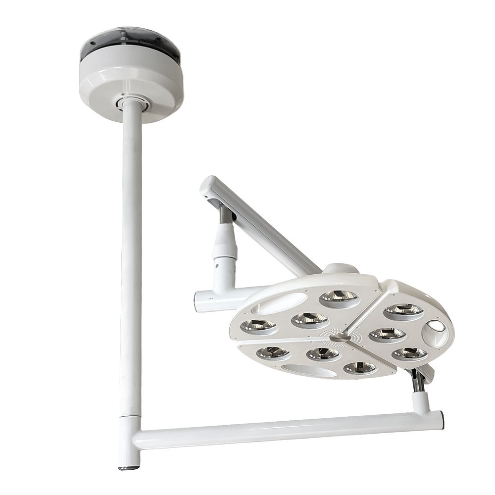 KWS 90W Dental LED Shadowless Surgical Light Ceiling Mounted Veterinary ExamLamp
