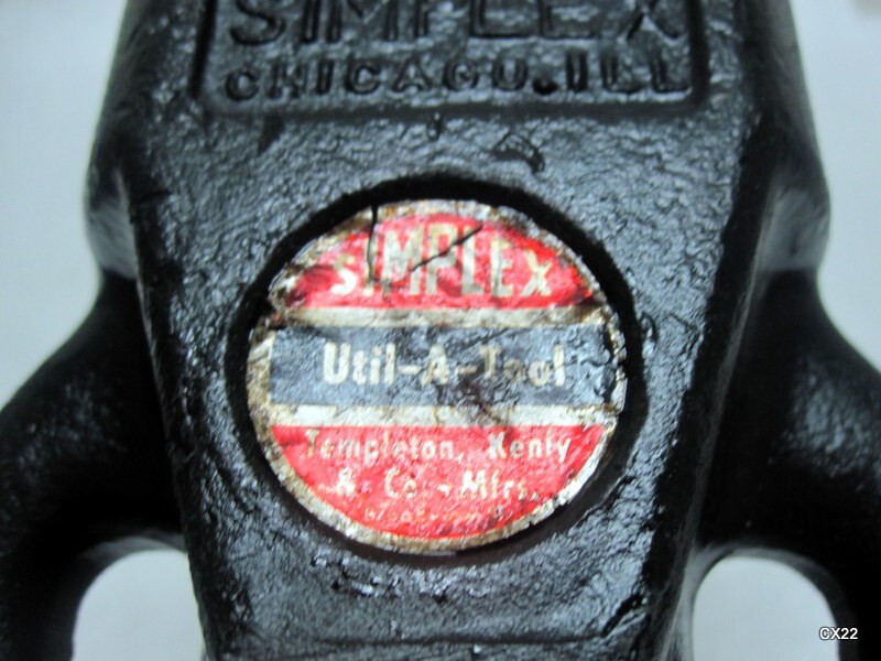 SIMPLEX Util-A-Tool 610-2 Jack with Base, 10 Ton Capacity