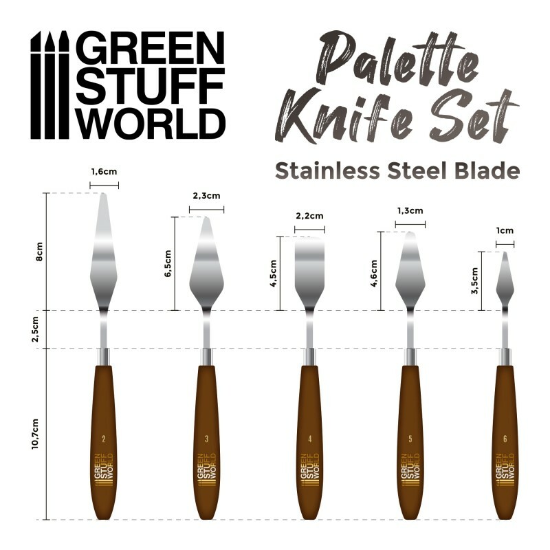 Palette Spatula - Modeling Spatulas Tools texture applicator palette warhammer
