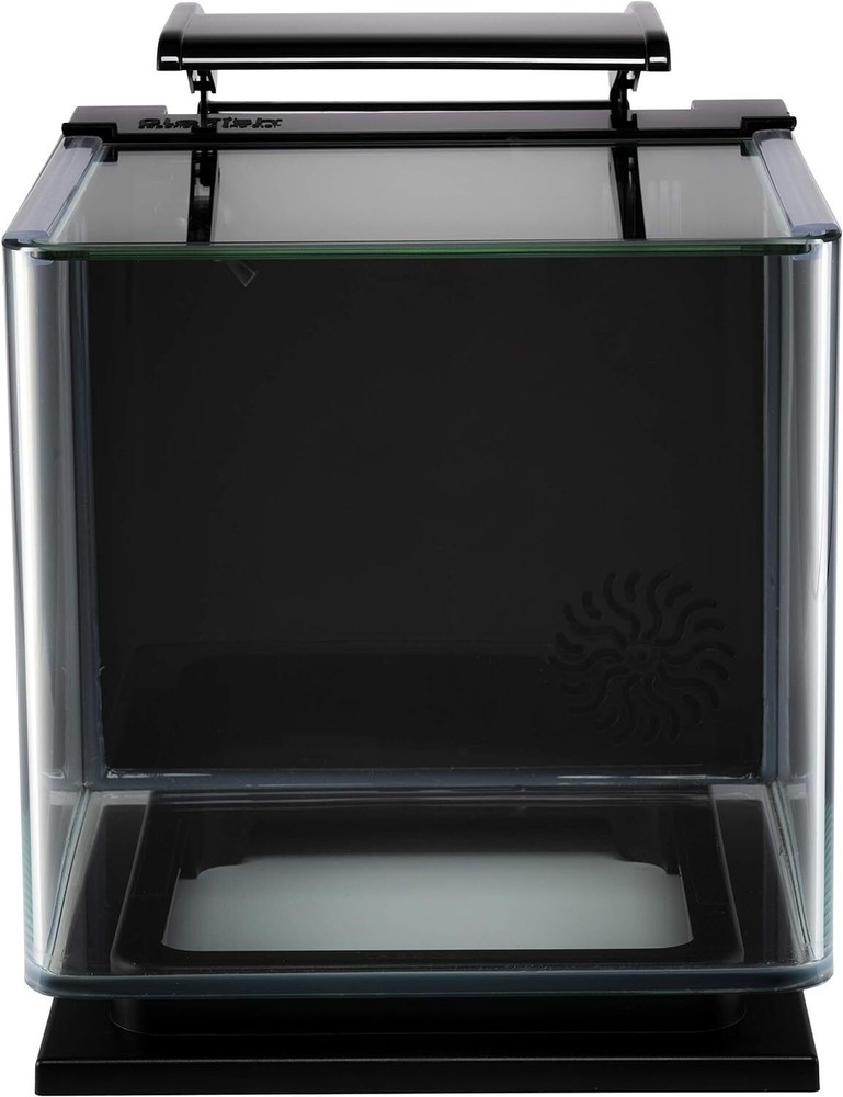 3 Gallons Betta Shadowbox Aquarium Kit w/ LED Lighting System Tabletop Display