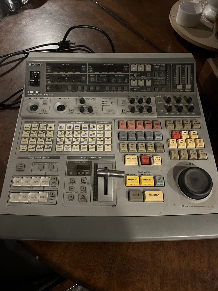 Vintage Sony FXE-120 Video Editing System USED