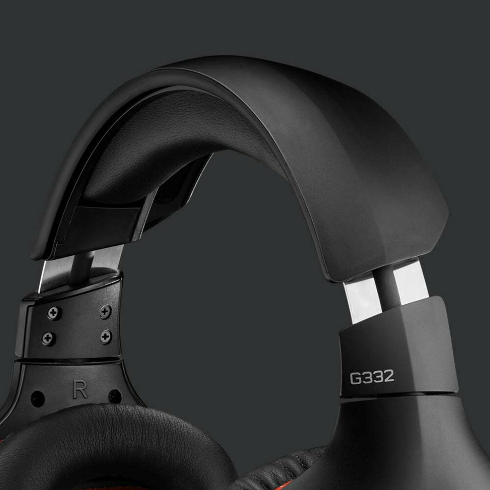 Logitech G332 Stereo Gaming Headset for PC, PS4, Xbox One, Nintendo Switch