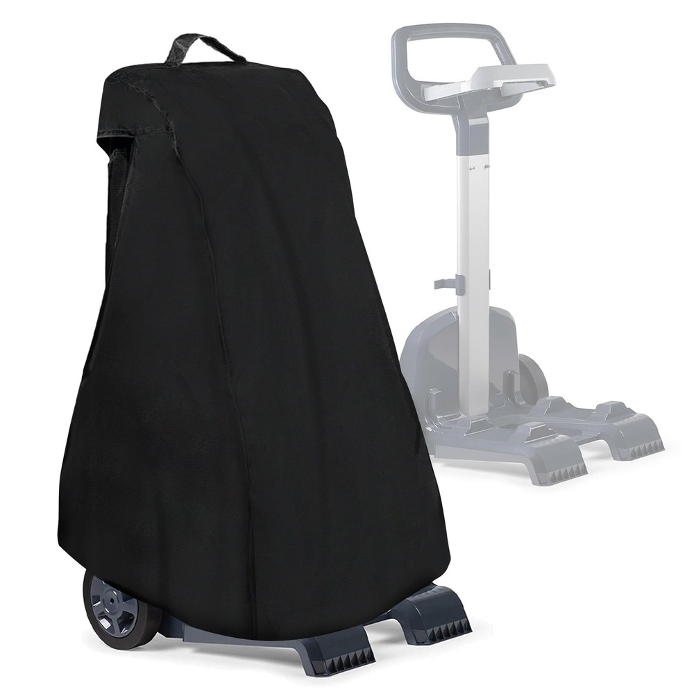 Robotic Pool Caddy Cover Cleaner Compatible for Universal Black