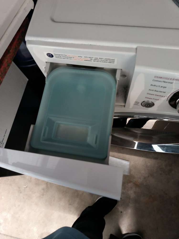 lg washer and dryer set used
