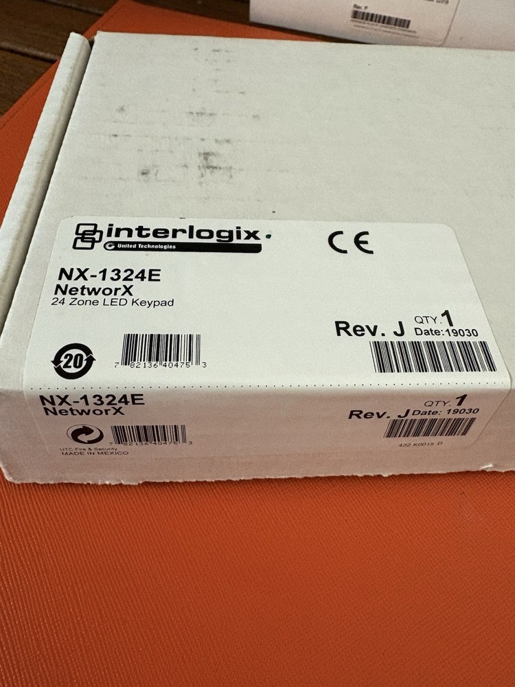 GE NX-1324E  LED Keypad