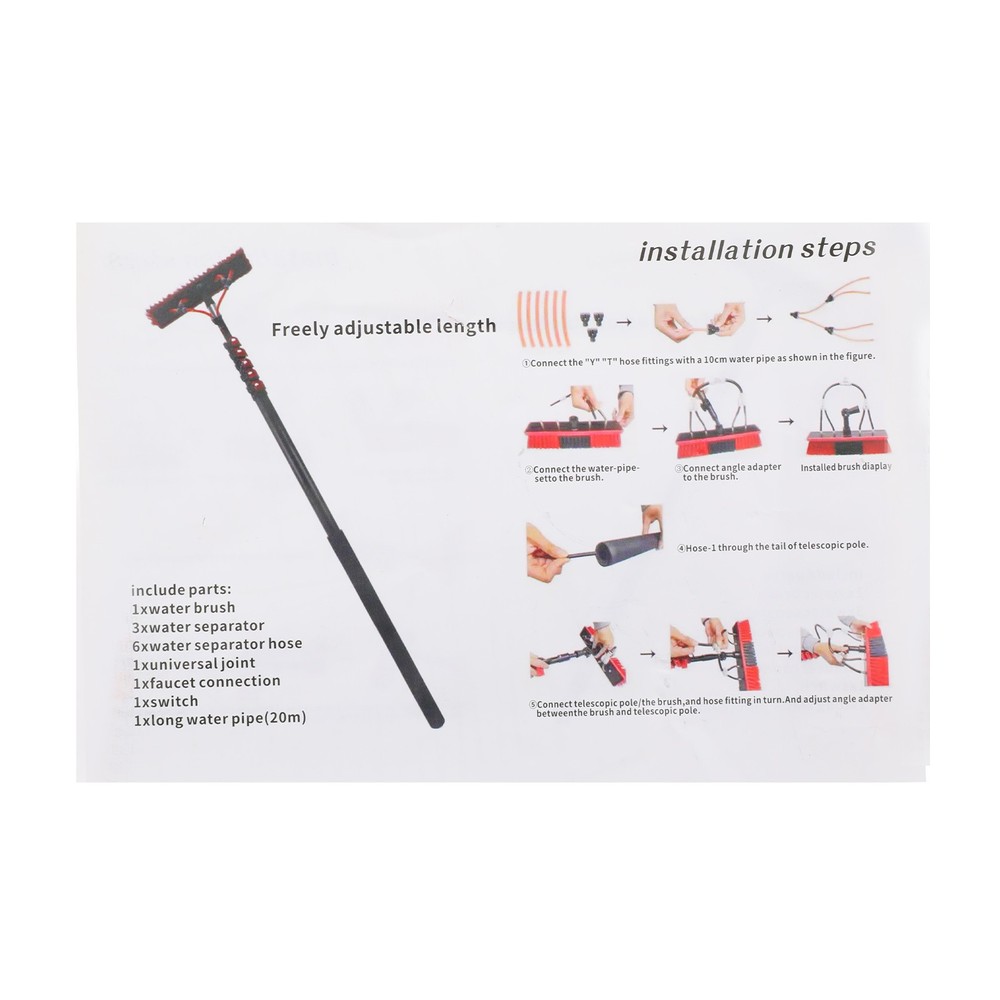 Window Cleaner Equipment Window Cleaning Adjustable Window Cleaning Tool 10.8m
