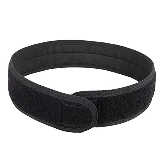 Tactical Anti-slip Pad Inner Belt with Loop System - Compatible Medium Black
