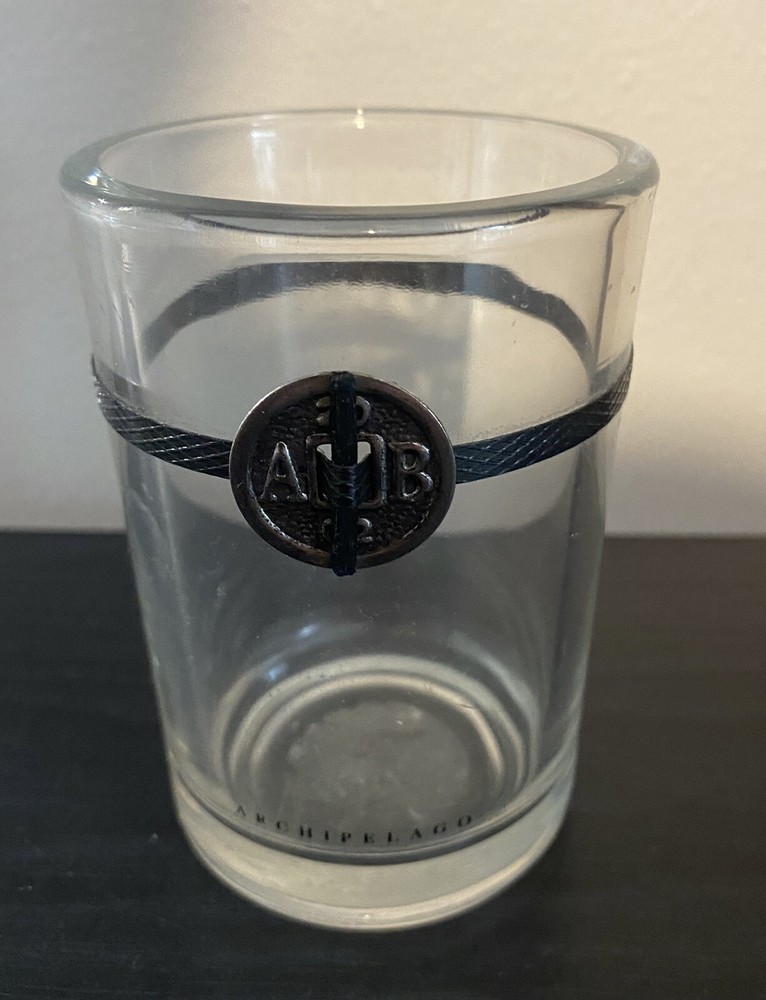 Archipelago Glass Candle Container 4"x2.75" Candle Jar