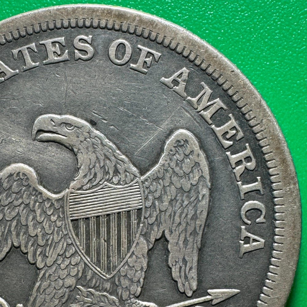 1859-O Liberty Seated Silver Dollar 7228