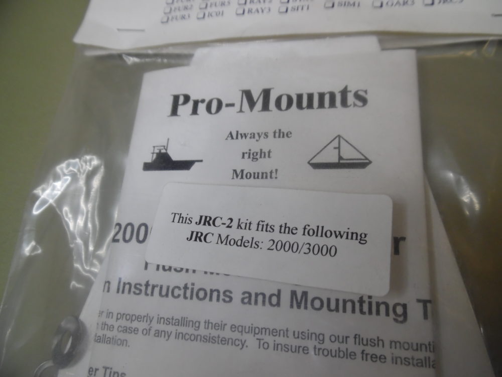 Pro-Mounts JRC2 Flush Mount Kit for JRC 2000 / 3000