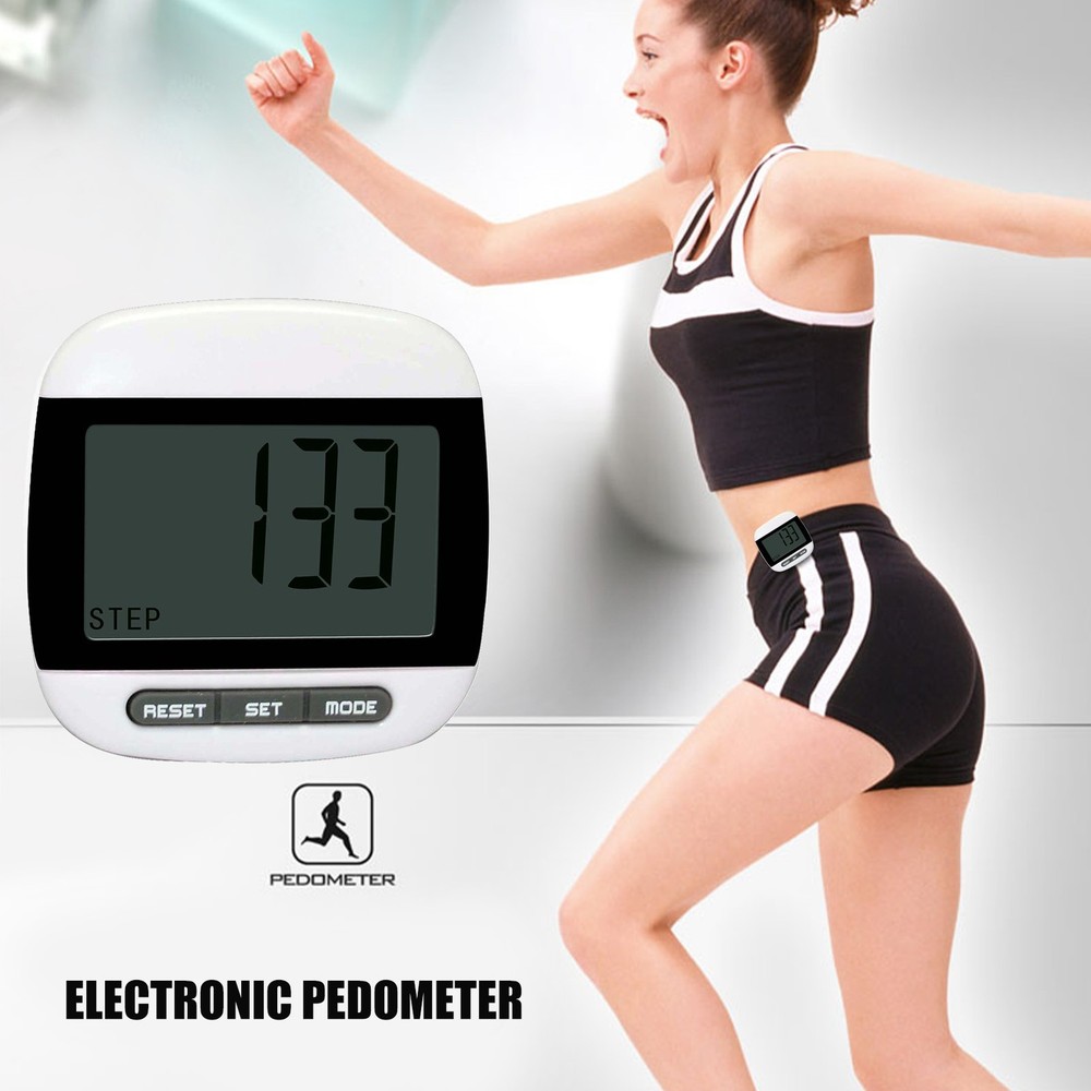 Pedometer For Elderly Step Counter For Seniors Digital Display Step Counter