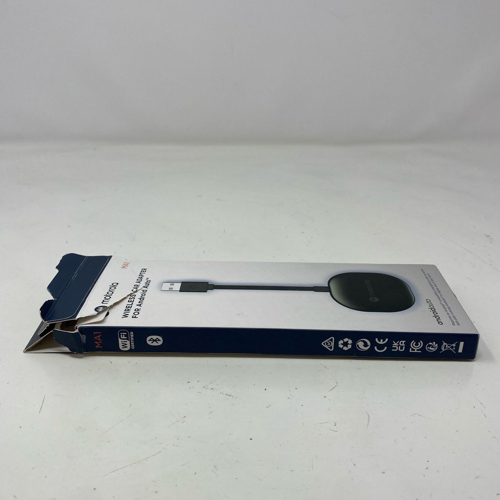 Motorola MA1 Wireless Android Auto Adapter USB-A - Black