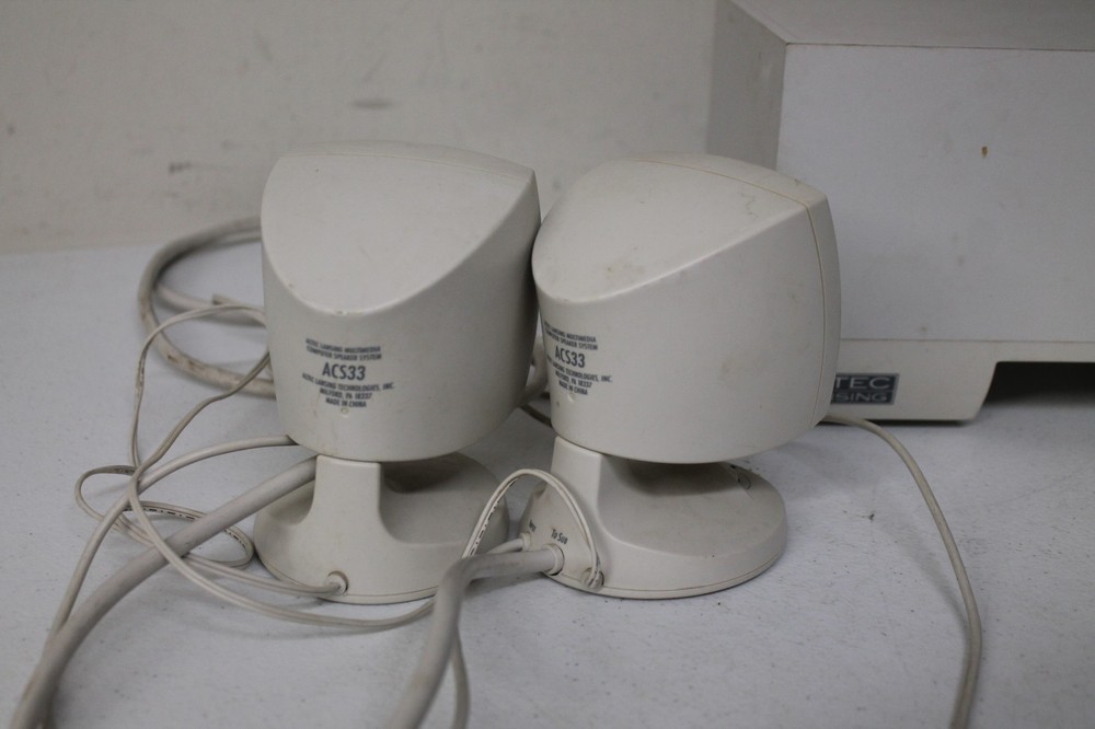 Altec Lansing ACS33 Multimedia Computer Surround Speaker System With Subwoofer