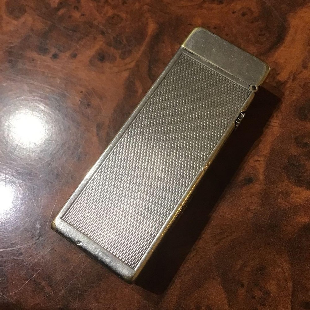 Used Dunhill Roller Gas Lighter Early Model Ignition OK