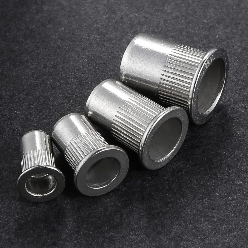 Rivet Nut InchUNC Stainless Steel Flat Head Rivnut