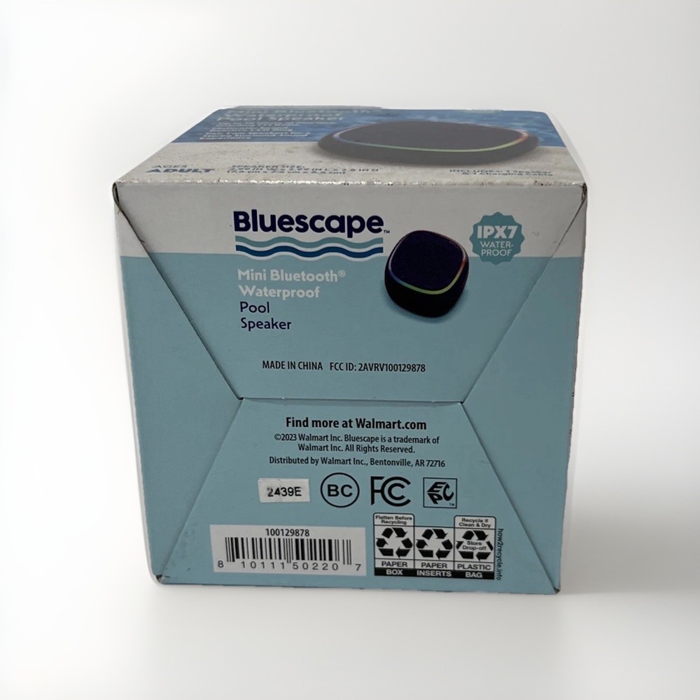 Blue scape Mini Bluetooth Waterproof Pool Speaker