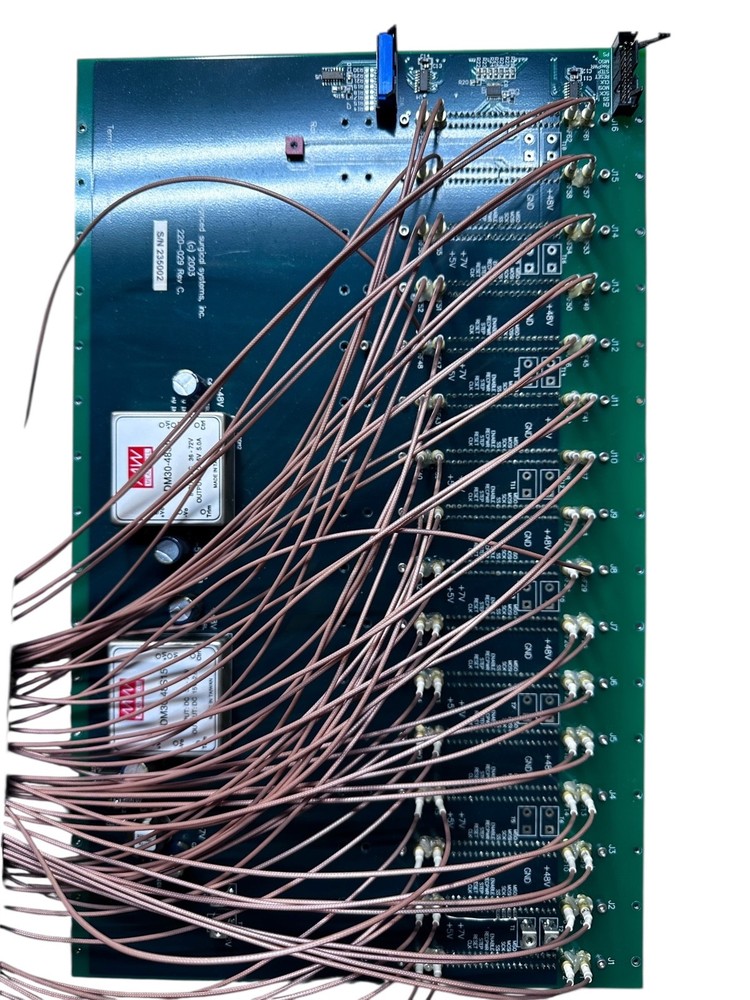 Advanced Surgical Systems RF Output Distribution Backplane Board 220-029 Rev C