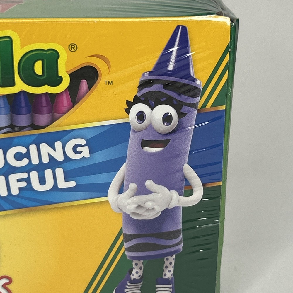 2017 Crayola Exclusive Edition 124 Crayon Box Set Introducing Bluetiful NEW