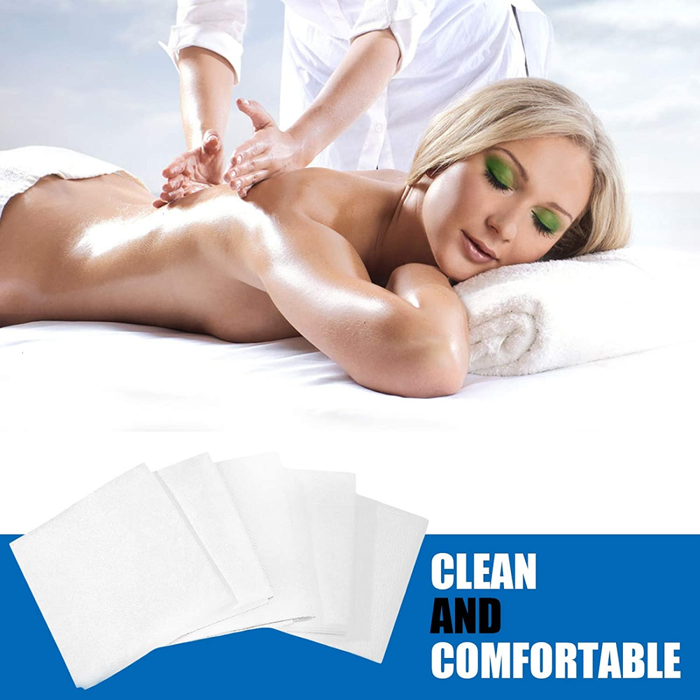 AQUEENLY 20PCS Spa Bed Sheets Disposable Massage Table Sheet Waterproof