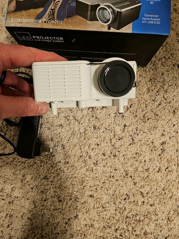 LED Projector LCD Image System Model: A-Z308-00A