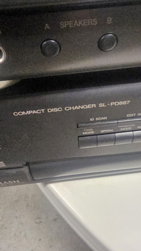 Technics SL-PD887 5-Disc CD Changer Player w/Remote | TESTED & Working