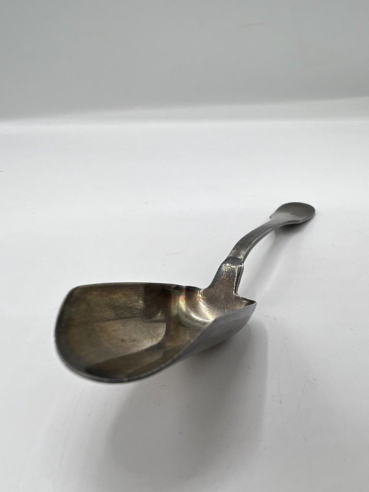 Vintage 800 Silver Small Cheese Scoop 4.5"