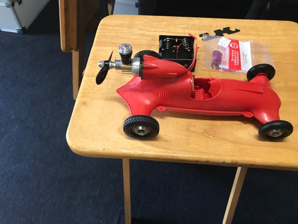 cox thimble drome prop rod, new engine and cleaned.
