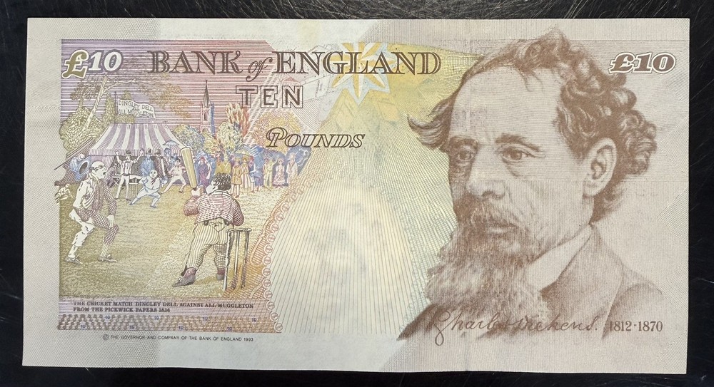 Old Ten £10 Pound Note Uncirculated