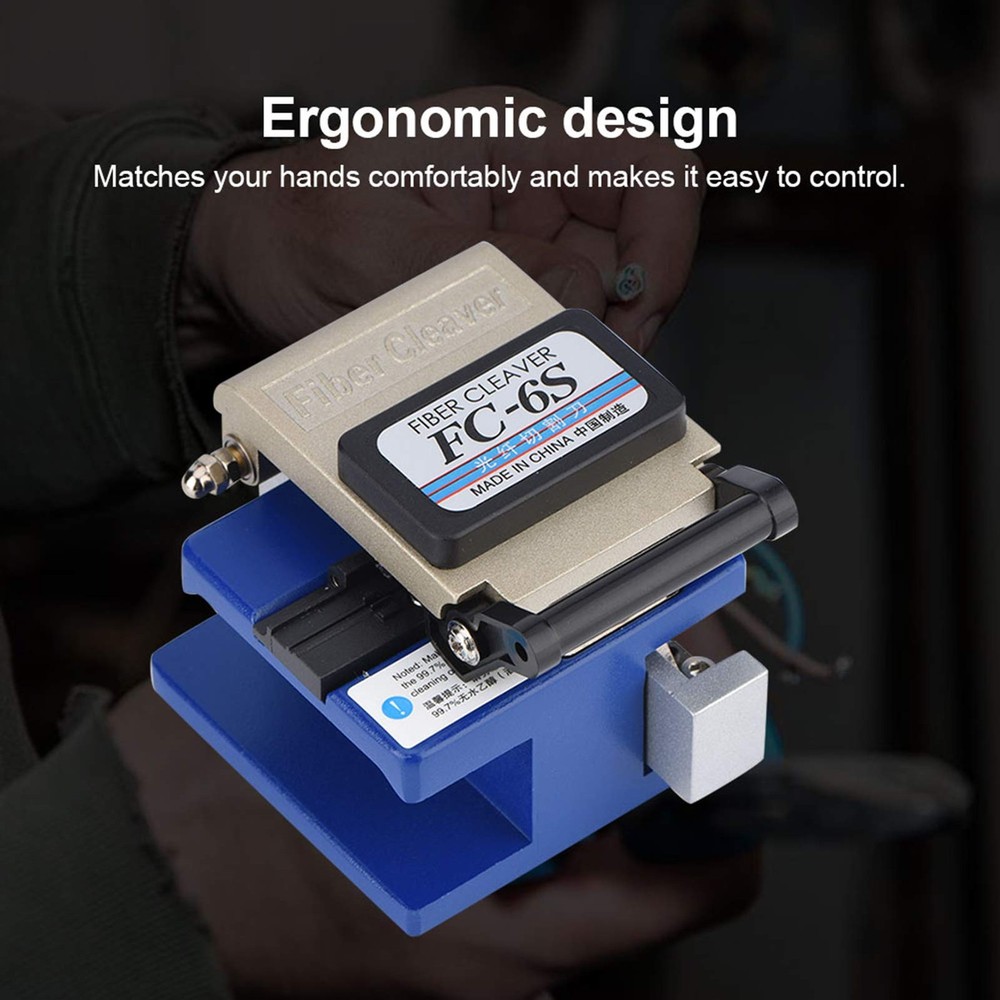 Optical Fiber Cleaver,Ergonomic design,Stripping Cutter Tools Default