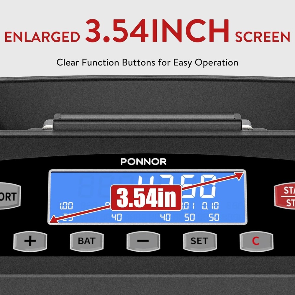 Coin Counter Machine Sorter Change and Wrapper Roller Counting Organizer Sort...