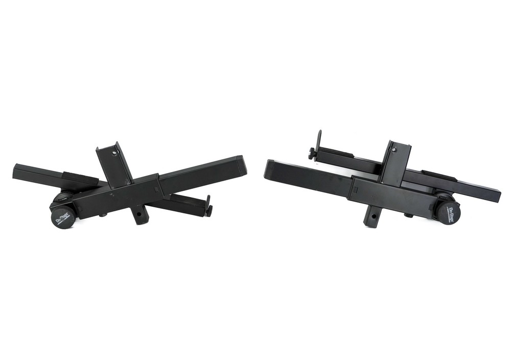 On-Stage Folding Heavy-Duty Dual-Tier Z Stand - MISSING ITEMS
