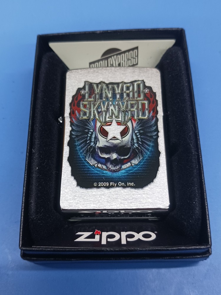Zippo Lynyrd Skynyrd Brushed Chrome 28023