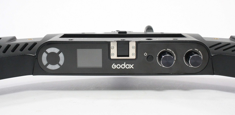 GODOX LR160 LED Ring Light. (with Accessories)