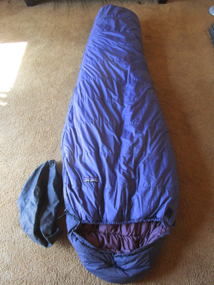 Montbell The Main Squeeze sleeping bag long right zip