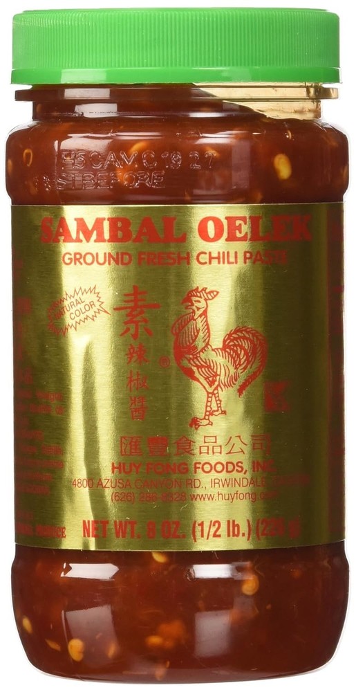 Chili Paste Sambal Oelek 8 Oz 2 Pack