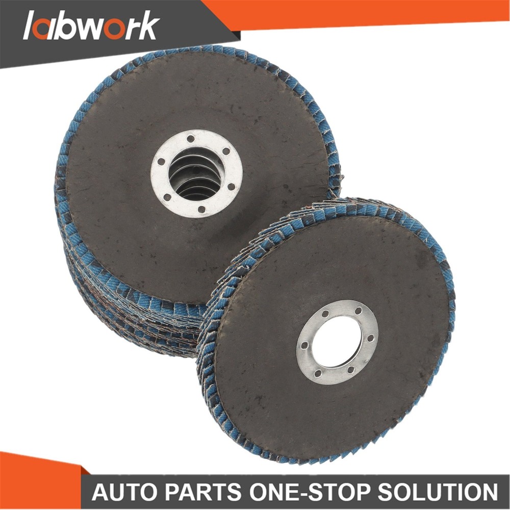 Labwork 20 Pack Ceramic Flap Discs 4-1/2" x 7/8" 60 Grit T29 Grinding Wheels