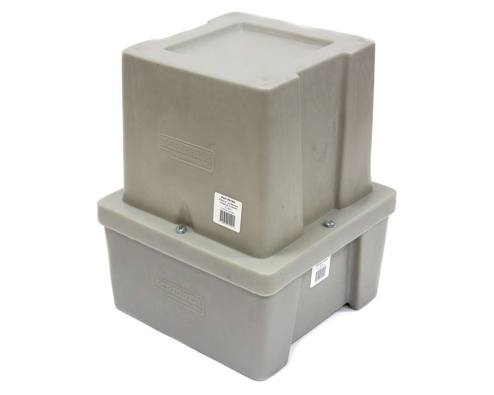 Scribner Plastics 3rd Member Storage Case - Plastic - Gray - Ford 9 Inch - Each
