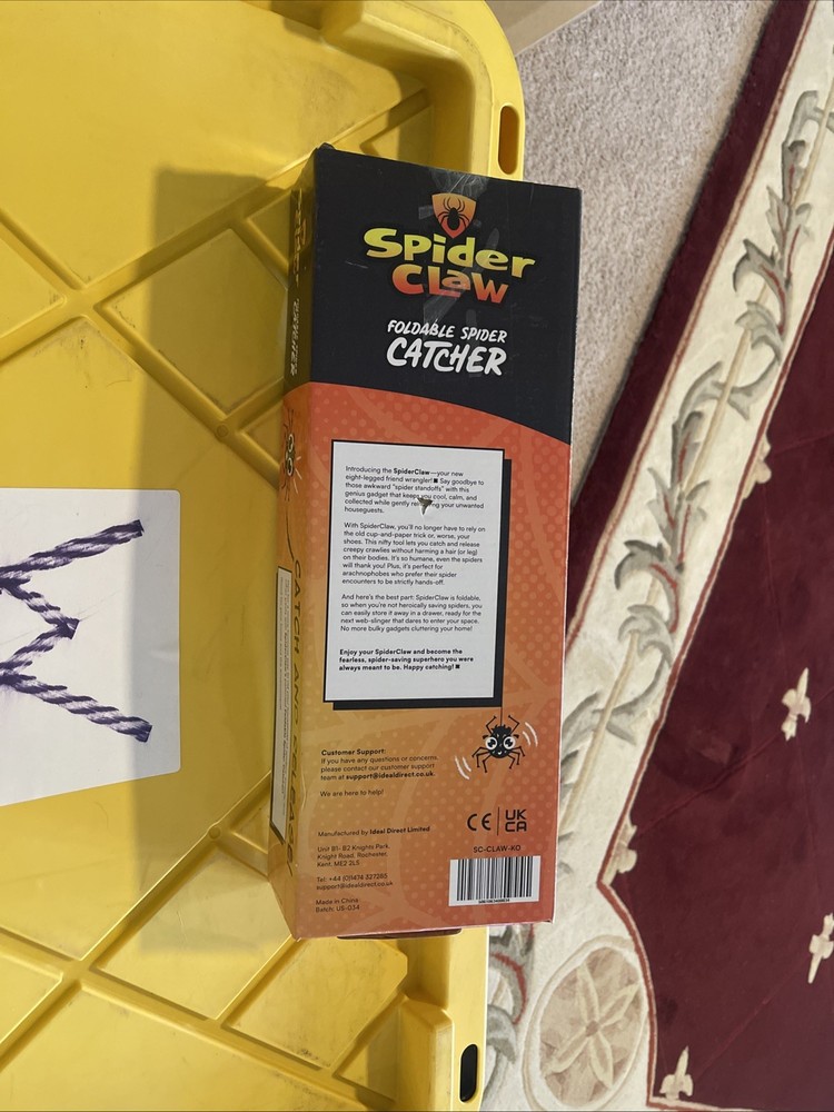 Spider Claw Foldable Spider Catcher for Spiders Pest Control Tool