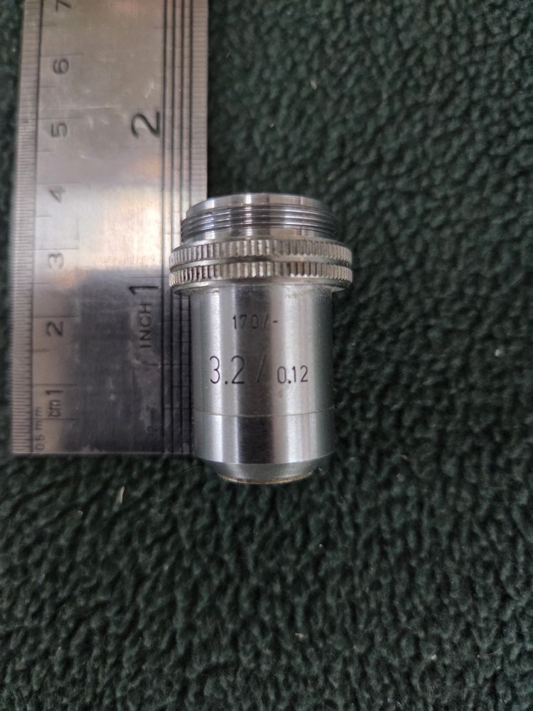 LEITZ WETZLAR 3.2 / 0.12 170/- MICROSCOPE OBJECTIVE