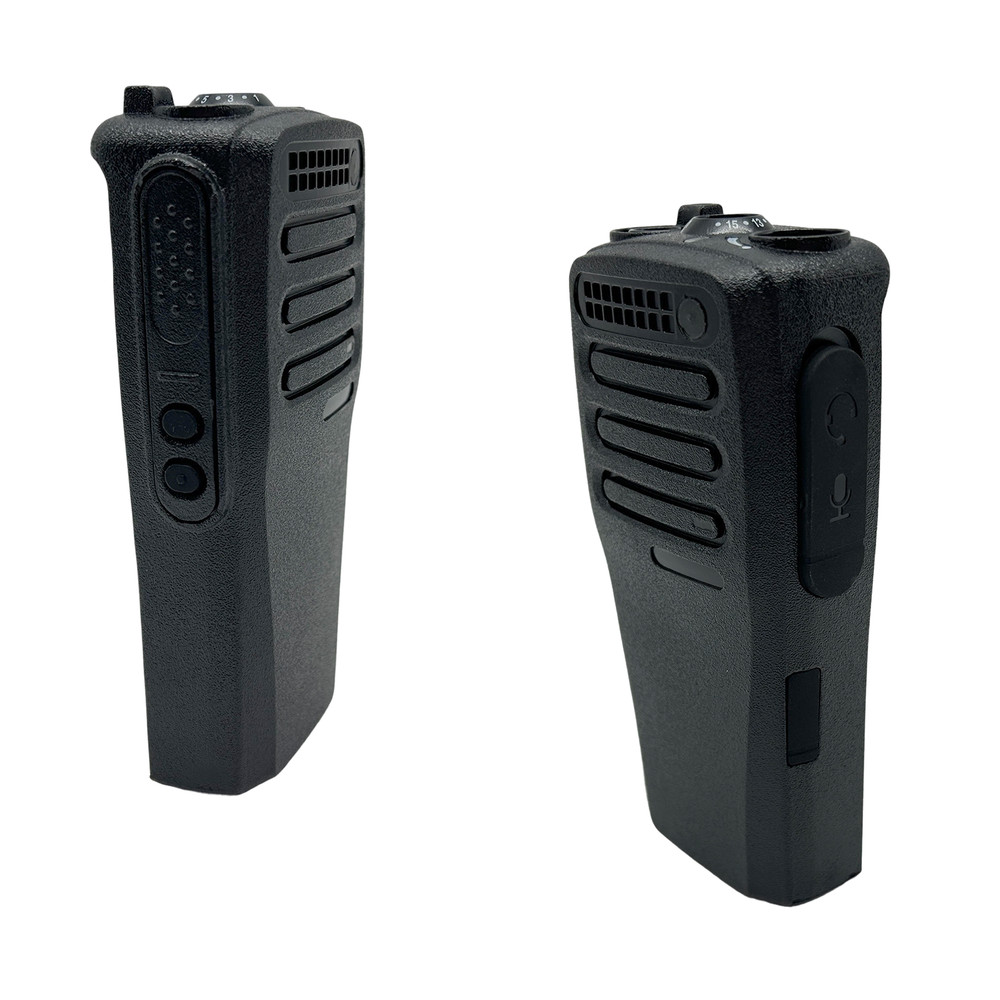 1SET Replacement CP200d Housing Case With Speaker +Mic for CP200D Oval button