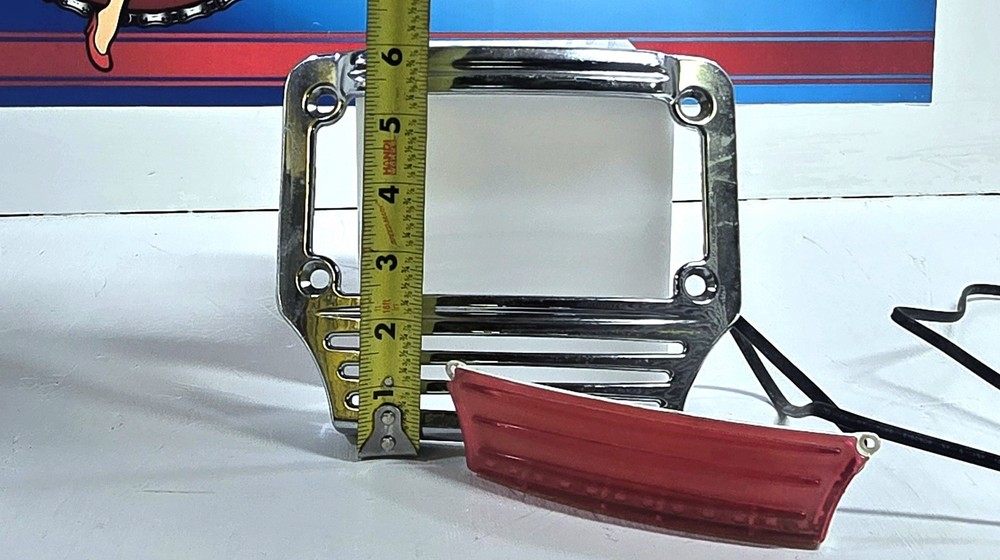 Universal License Plate Holder with Taillight