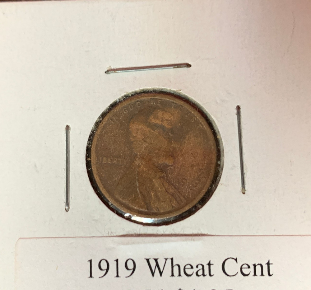 1919 Lincoln Wheat Cent