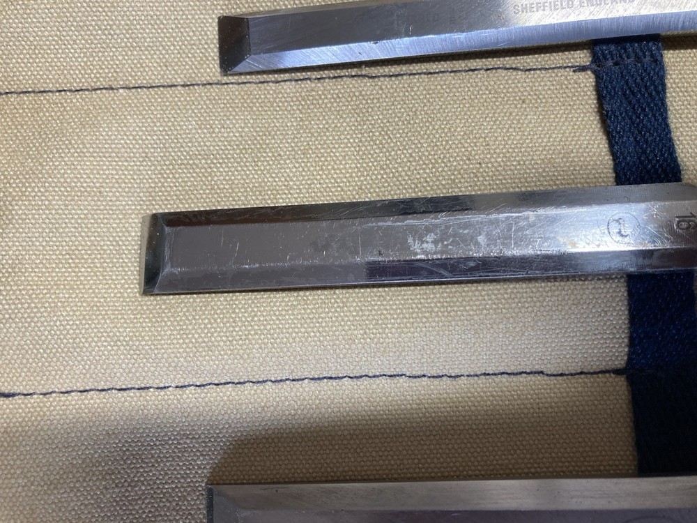 9 Piece Hand Forged Marples Chisel Set