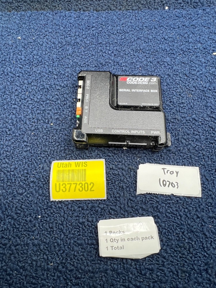 Code 3 CZMATSIB Serial Interface Box (SIB) For Code 3 Matrix Devices