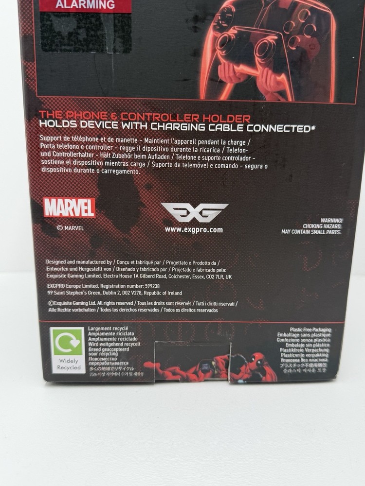 Deadpool Phone XBOX Playstation Remote Holder Cable Guys Marvel