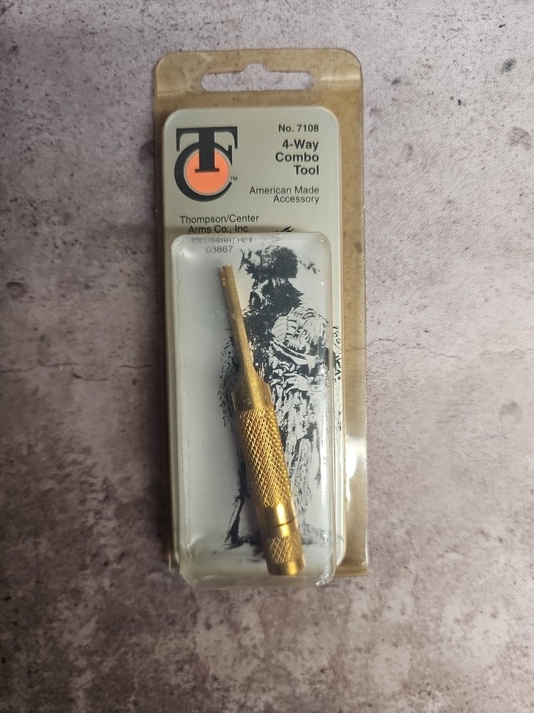 Thompson / Center Arms 4 Way Combo Muzzleloader Tool - Vintage Original 🇺🇸 T/C